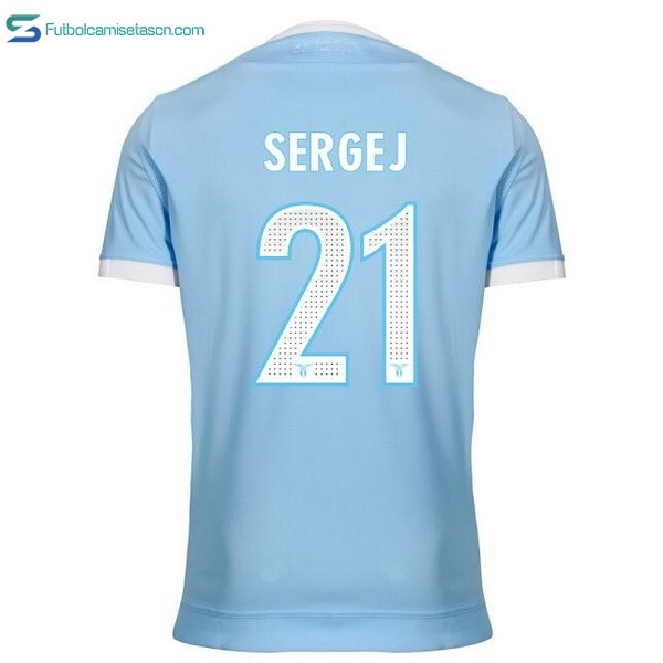 Camiseta Lazio 1ª Sergej 2017/18